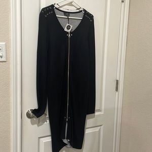 Sexy high quality size 6 black dress. New with tags!